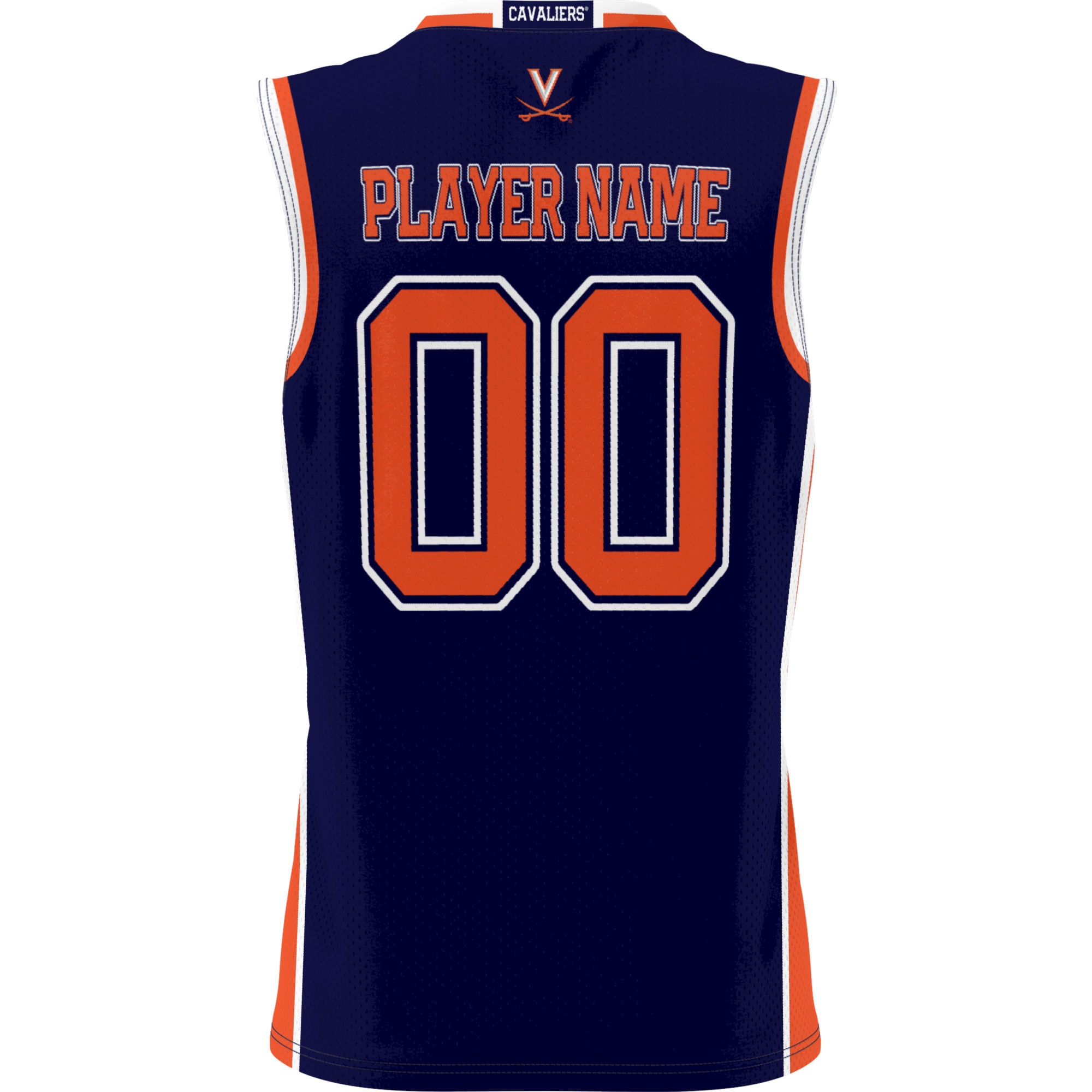 [NJP] Virginia Cavaliers GameDay Greats Youth NIL Pick-A-Player Lightweight Men's Basketball Jersey - Navy