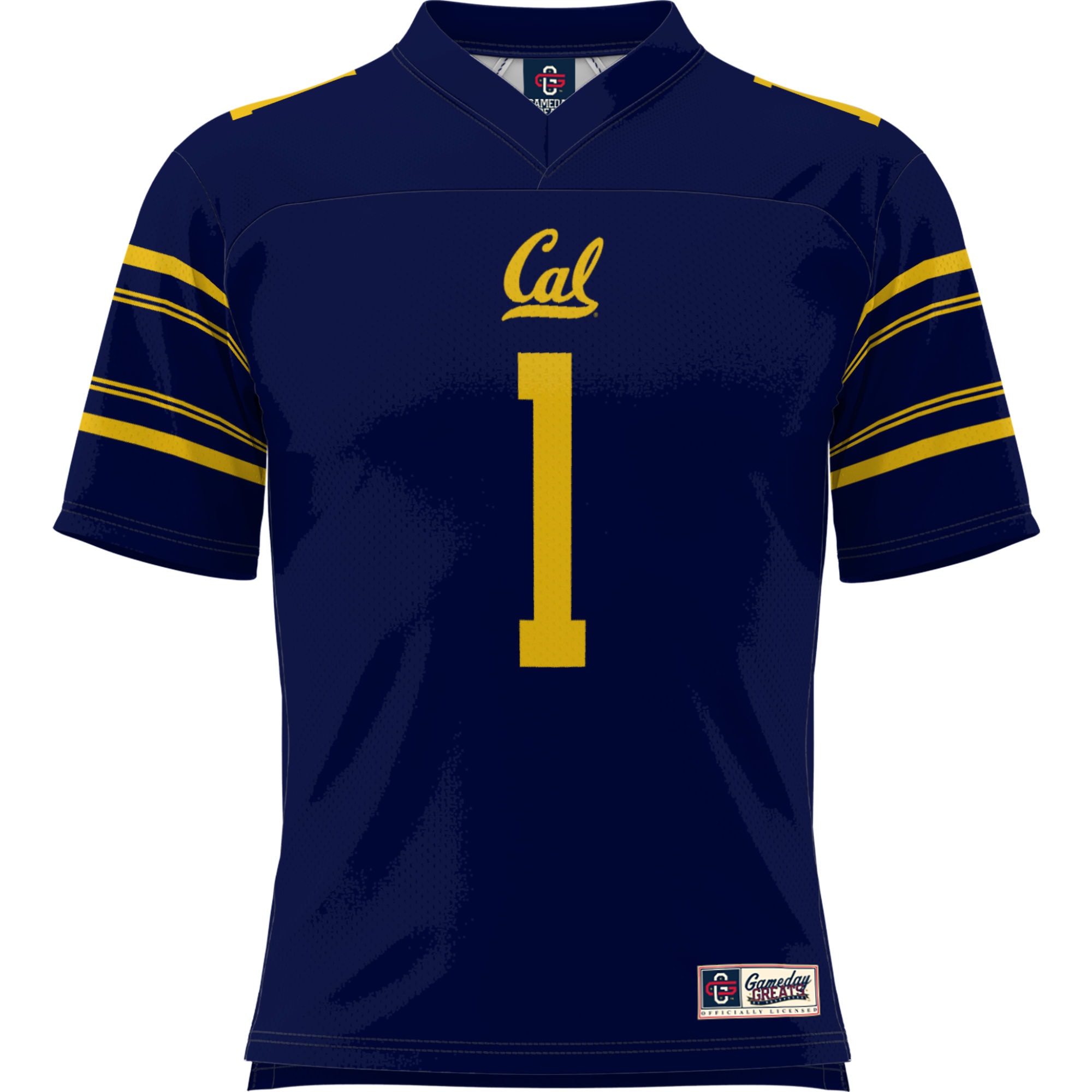 #1 Cal Bears GameDay Greats Youth Football Jersey - Navy