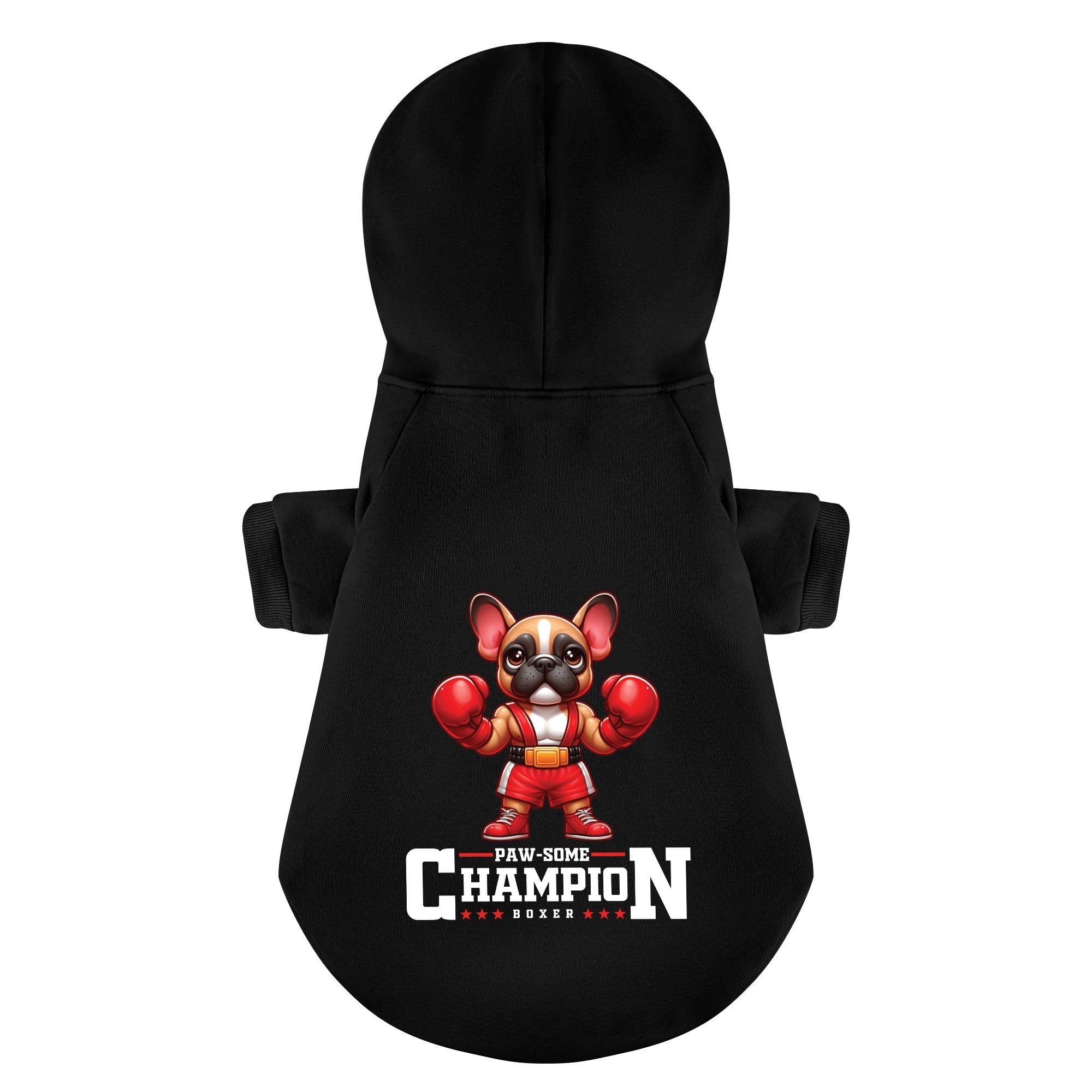Street-Ready Pawsome Champion Boxer - Personalized French Bulldog Hoo...