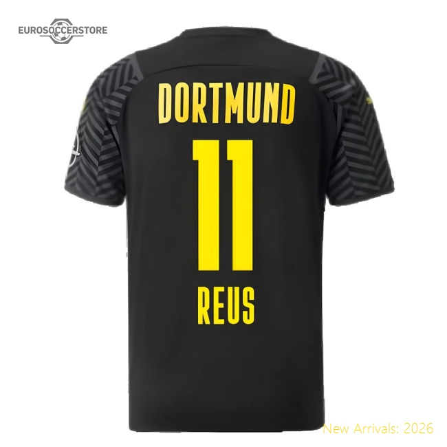 Match-Day 2021-2022 Borussia Dortmund Away Shirt (Reus 11)