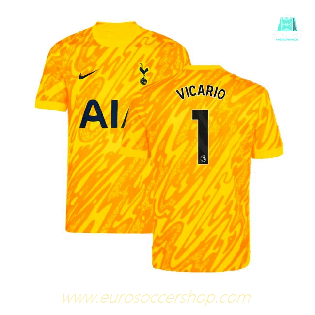 2024-2025 Tottenham Hotspur Goalkeeper Home Shirt (Yellow) (Vicario 1)