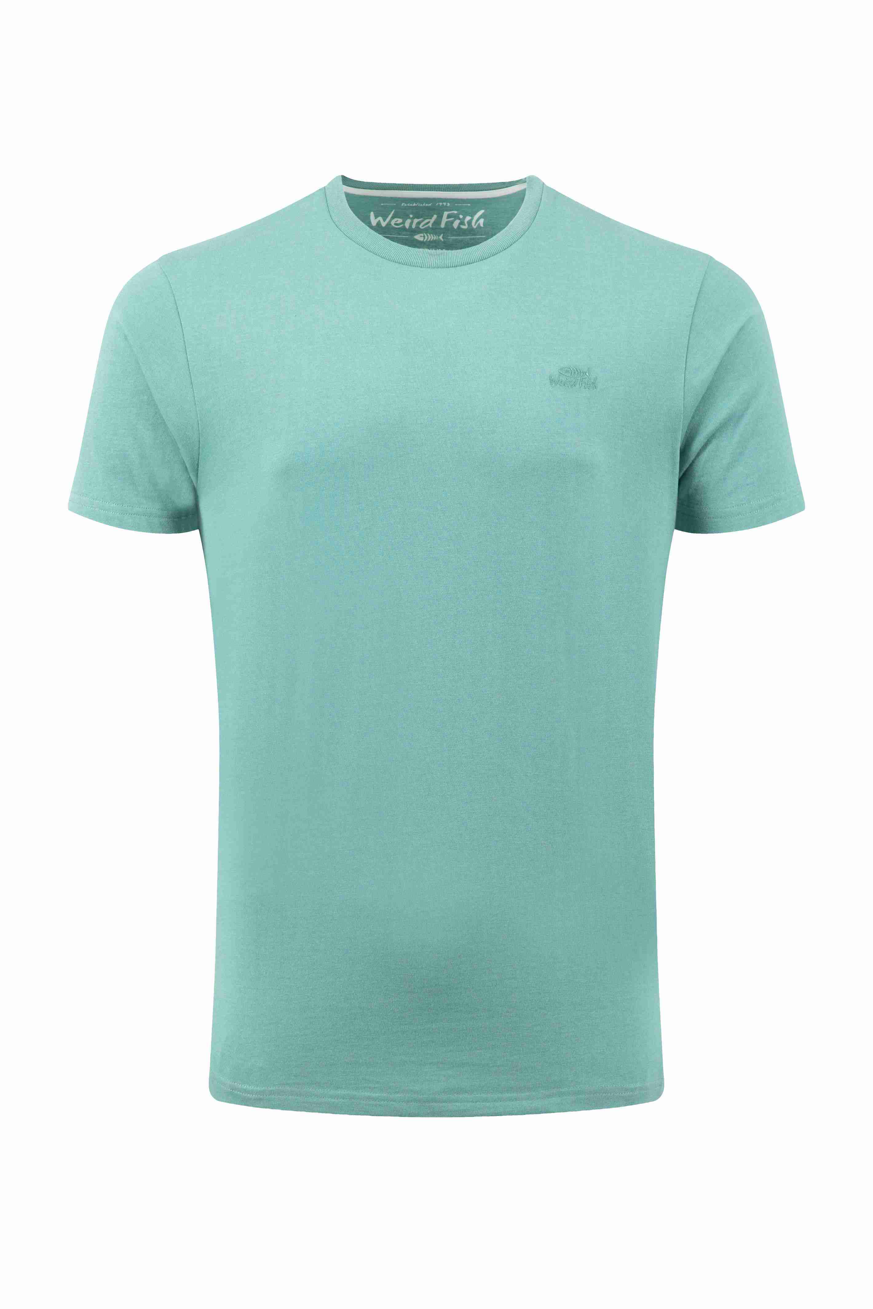 Hooked Branded T-Shirt Mineral Blue