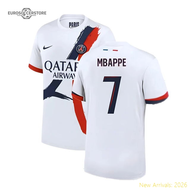 Psg Mbappe Elite Away Jersey Premium Moisture-wicking Flexible