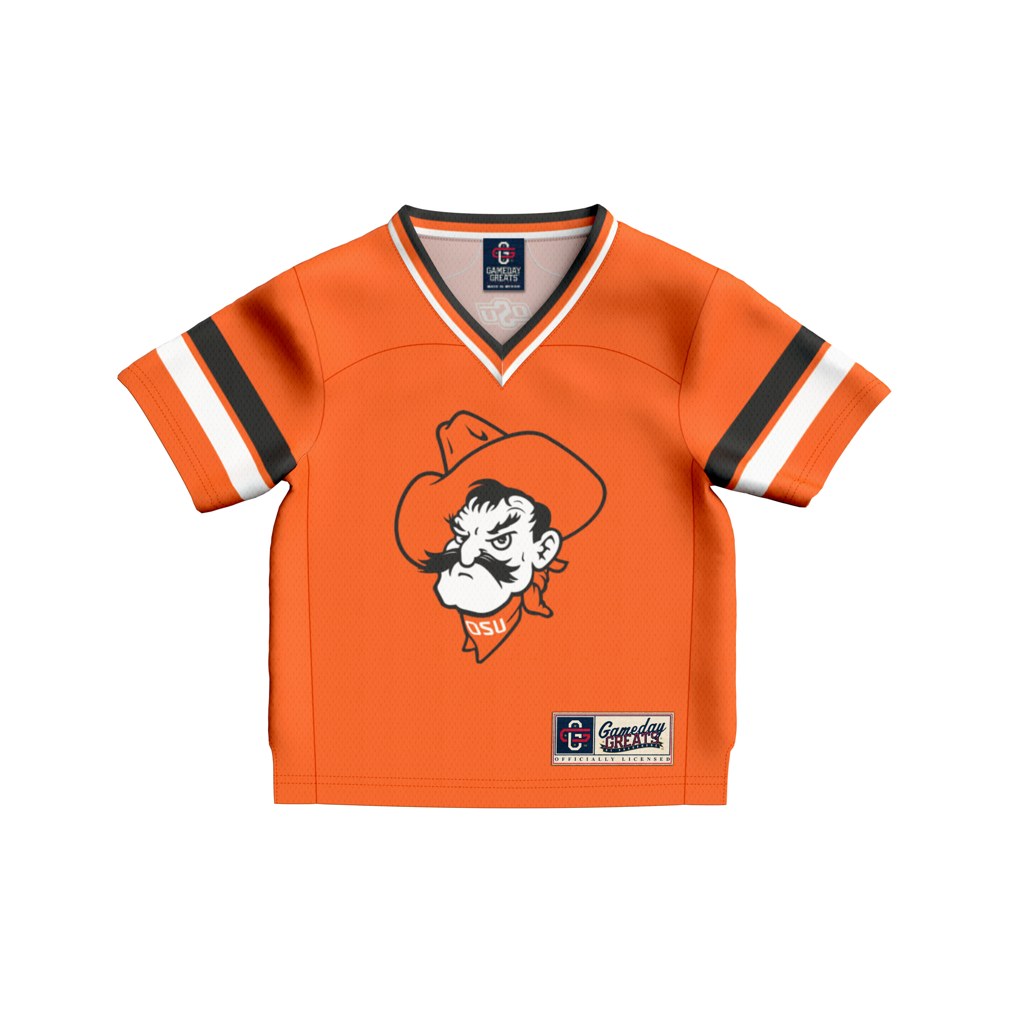 [NJP] Oklahoma State Cowboys GameDay Greats Toddler Lightweight Collegiate Football Fashion Jersey - Orange