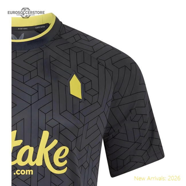 2024-2025 Top Flight Everton Away Luxury Jersey Performance Fabric