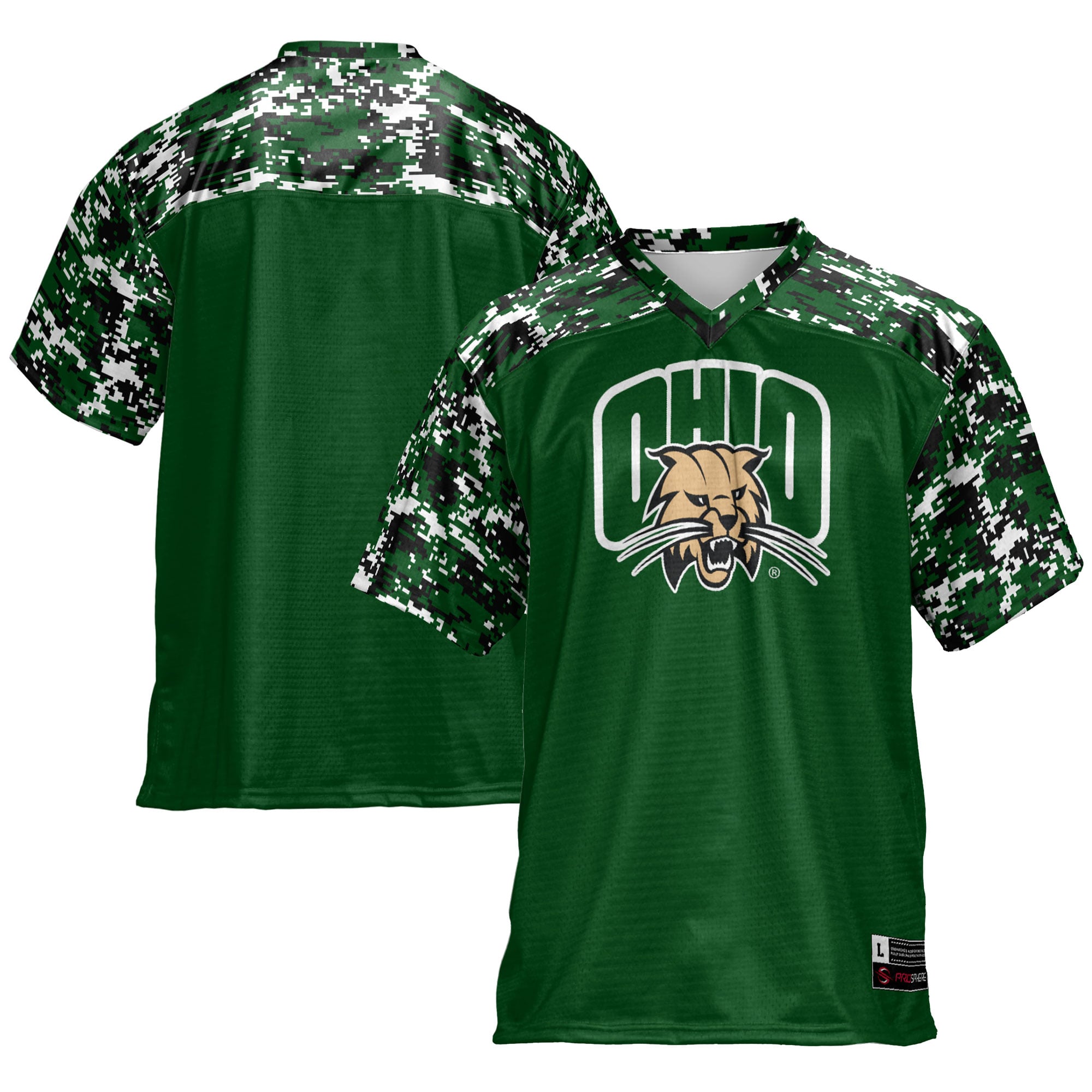 Men's Green Ohio Bobcats Football Jersey
