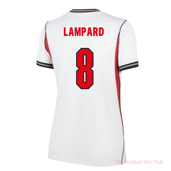 2026-2027 England Home Shirt (Womens) (Lampard 8)