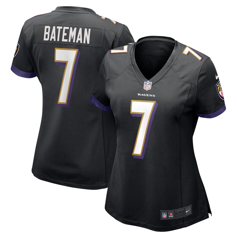 None Rashod Bateman Pro Bowl BAL Ravens Authentic Jersey Game Day Wear