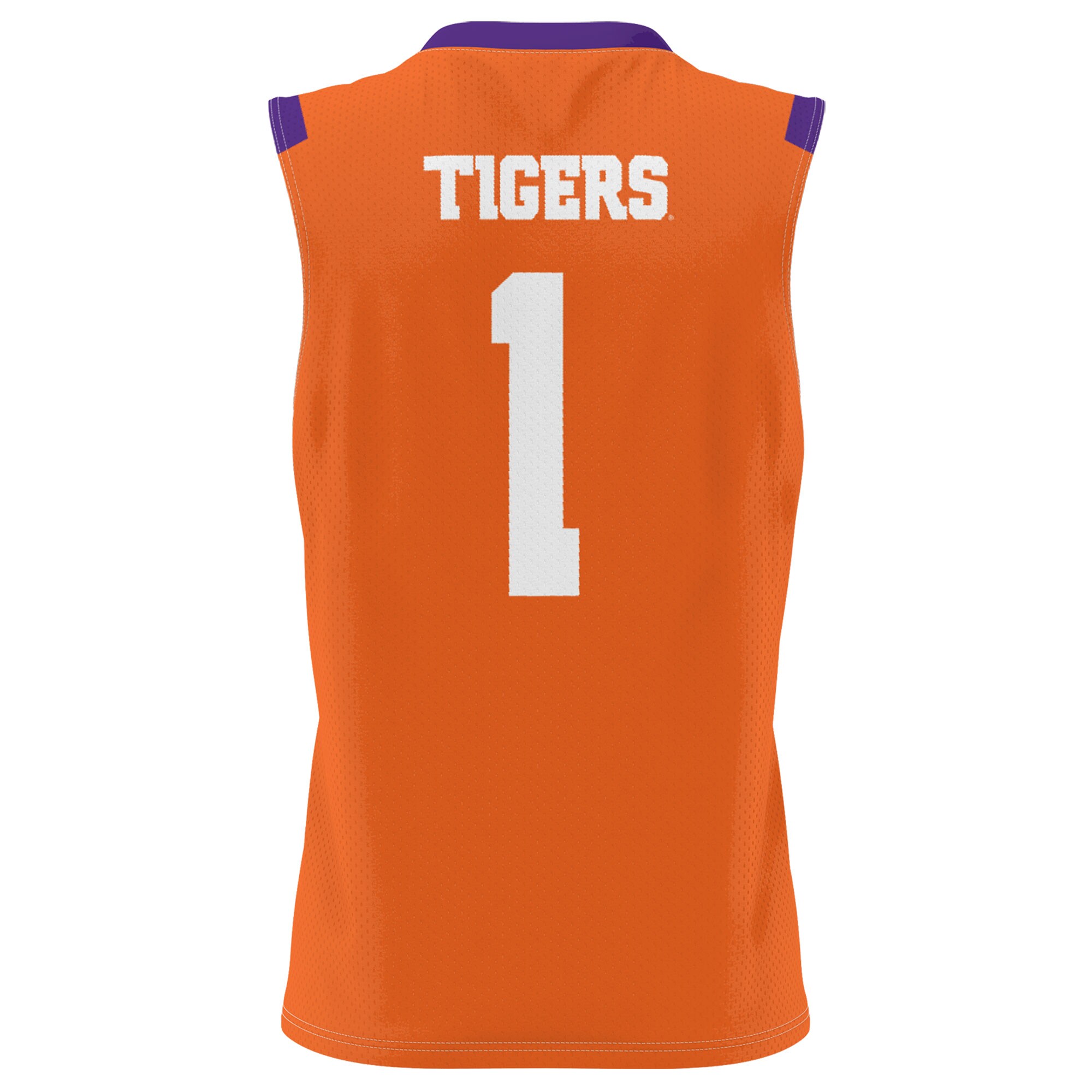 [NJP] Clemson Tigers GameDay Greats Youth Lightweight Basketball Jersey - Orange