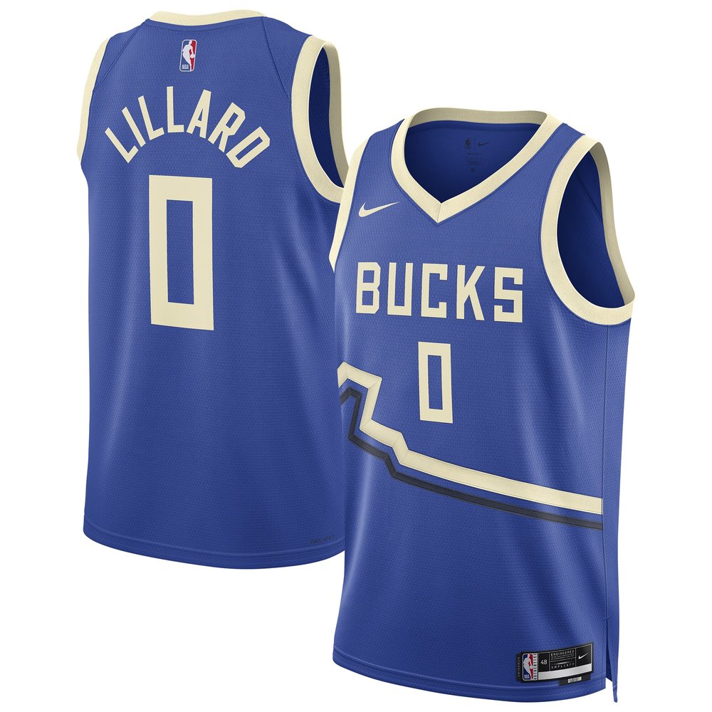 Performance Jersey Milwaukee Bucks Damian Lillard - City Edition