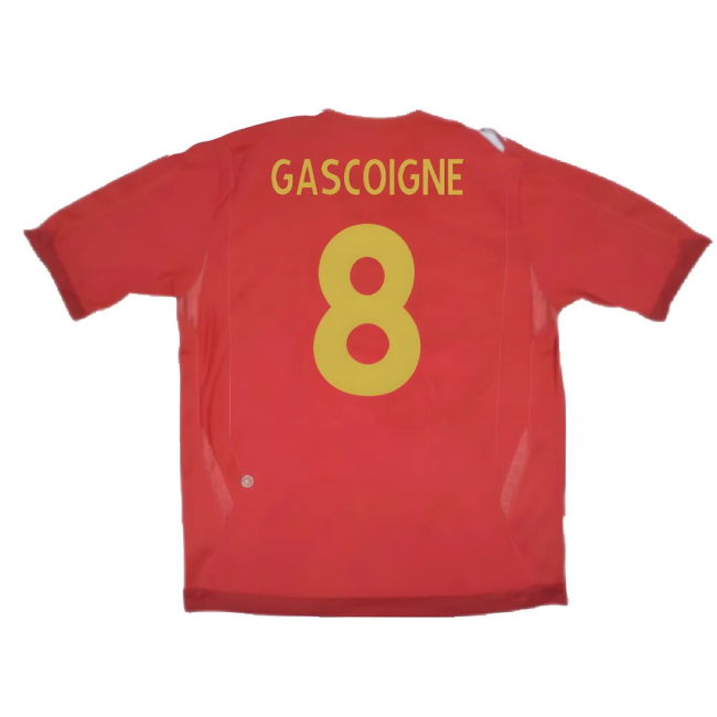 England 2006-08 Away Shirt (XLB 158cm) (Excellent) (GASCOIGNE 8)