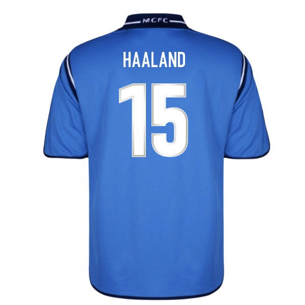 2001 Manchester City Home Retro Shirt (Haaland 15)