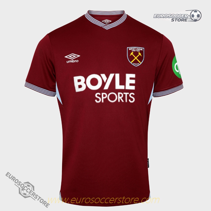 West Ham United's 25-26 Season Home Football Jersey