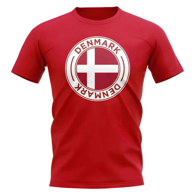 Authentic Denmark Football Badge Football Tournament Soccer