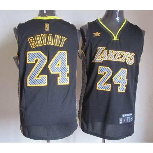 Lakers Black Angeles Lakers #24 Jersey - Reasonably Priced NBA Fan Apparel