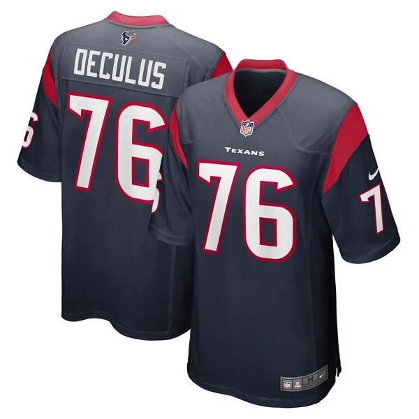 None Game NFL Jersey - Navy | High-Quality Football Apparel | NFL Foot