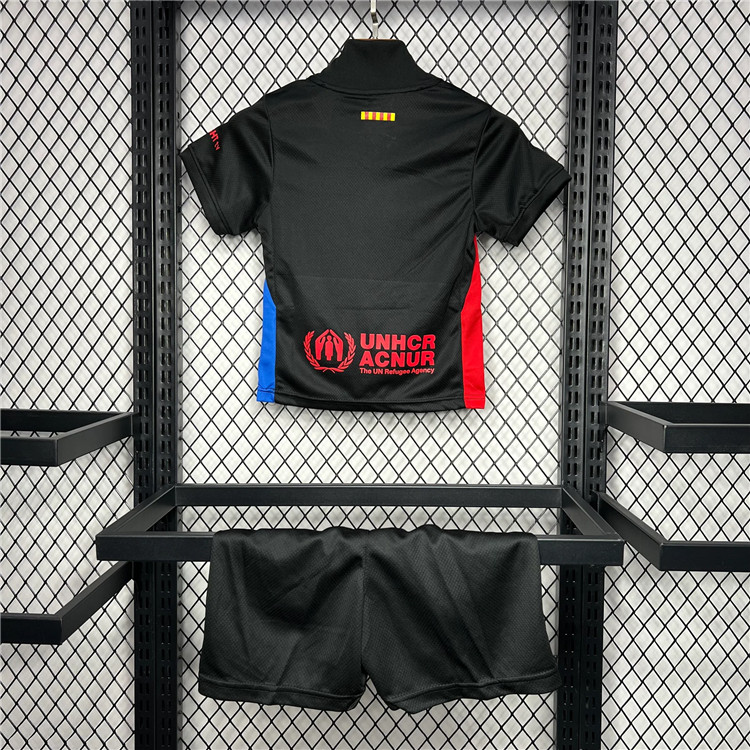 Kids Barcelona 2425 Away Soccer Kit ShirtShorts - Official Replica