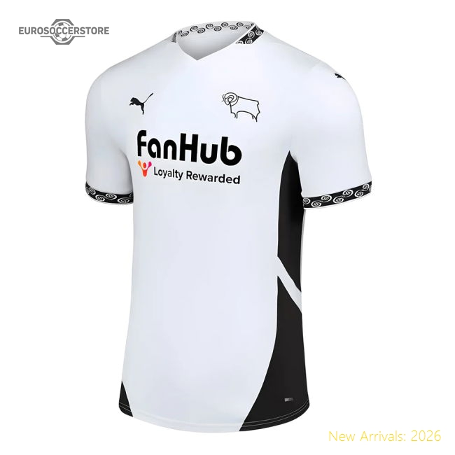 2024-2025 Derby County Home Shirt (Kids) (Shilton 1)