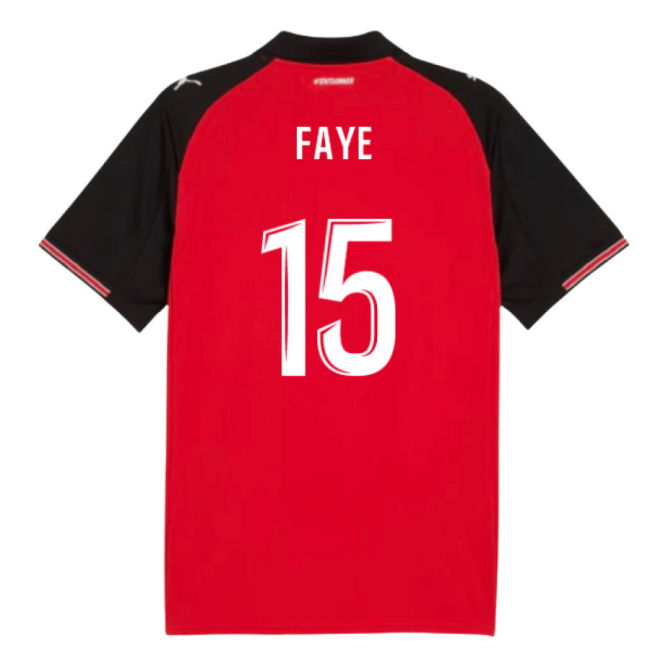 Genuine Rennes Home Jersey 2025-2026
