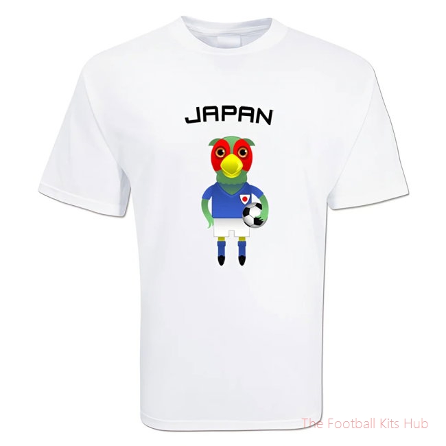 Men Japan Mascot Soccer T-shirt