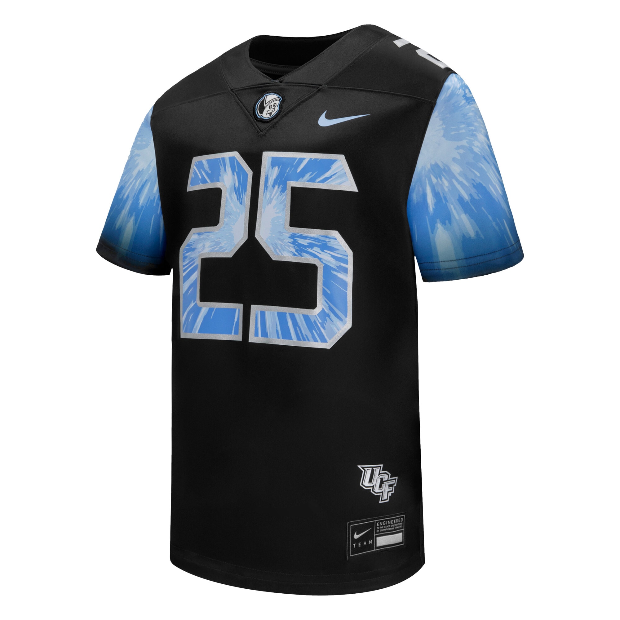 [DDG] UCF Knights Youth 2025 Space Game Football Game Jersey - Black