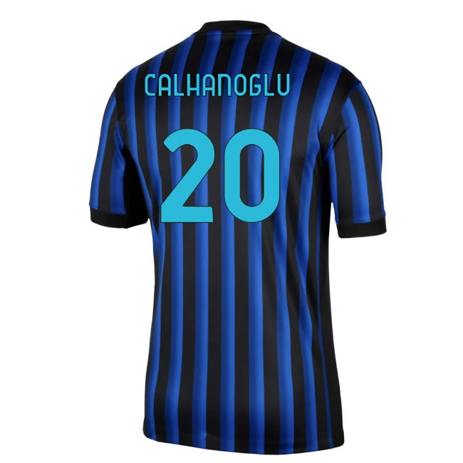 2025-2026 Inter Milan Home Shirt (Calhanoglu 20) Stretch Fabric