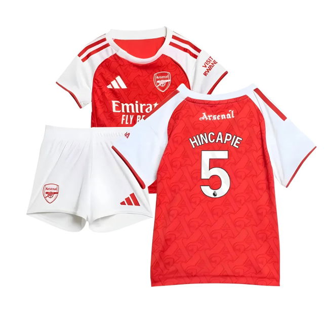 Arsenal Home Football Shirt 2025-20 - Hincapie 5 L M S