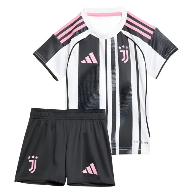 Juventus 2025-2026 Home Jersey - Baby