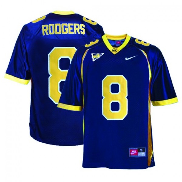 Men NCAA Team #8 Blue Men Authentic Jersey - Defensive - Affordable