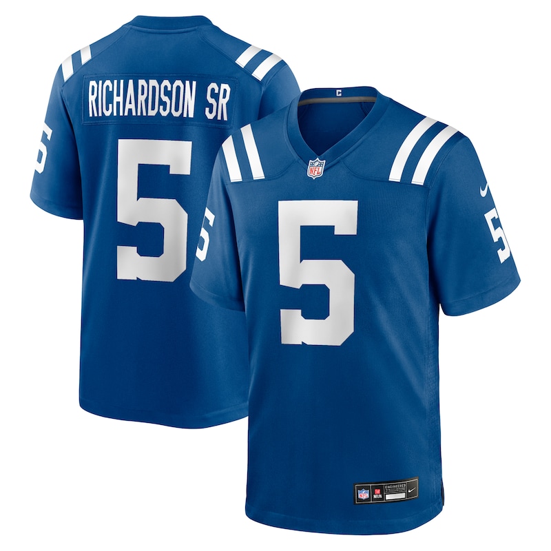 None Anthony Richardson Sr. IND Colts Vintage Budget-Friendly Jersey