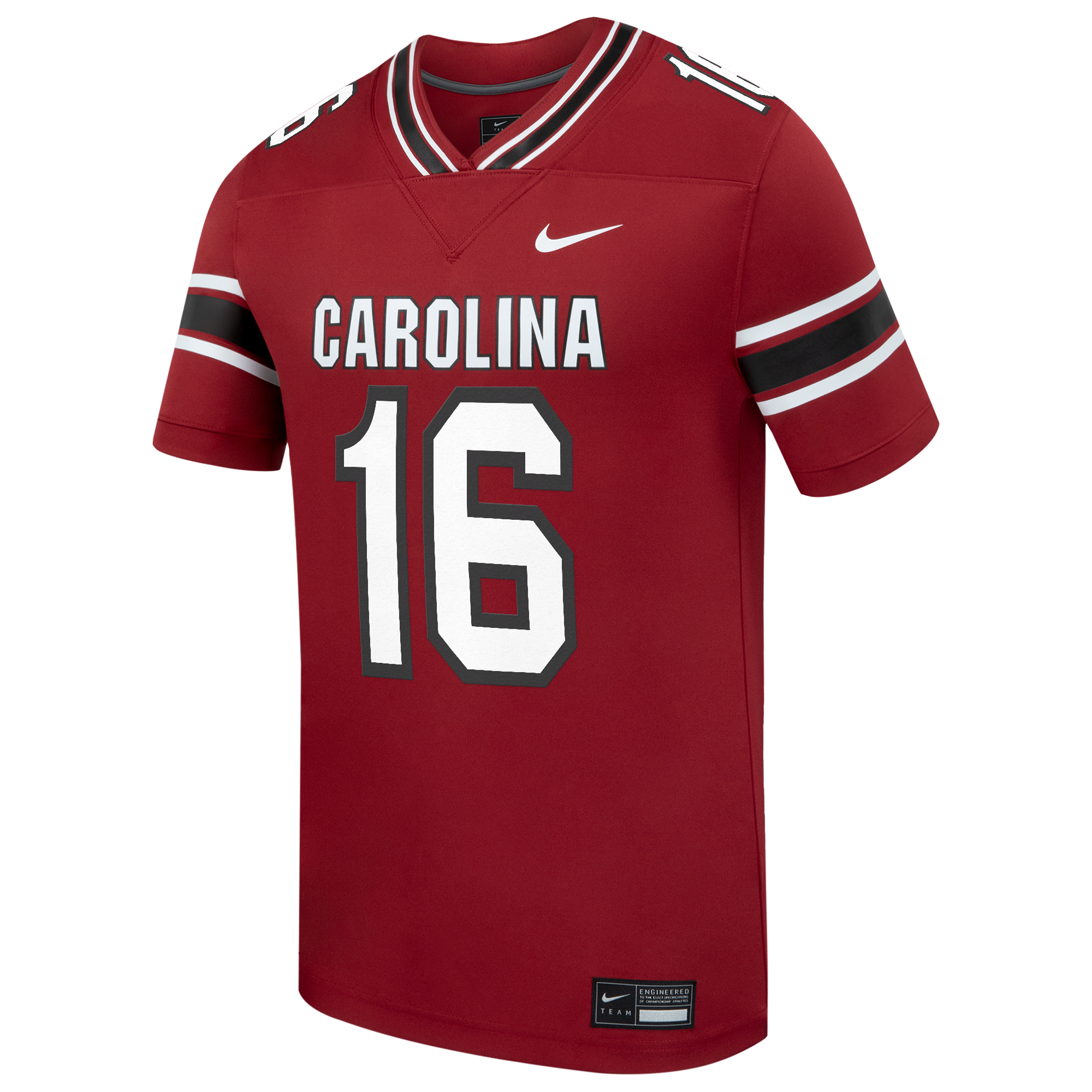 Men's LaNorris Sellers Garnet South Carolina Gamecocks Game Football Jersey