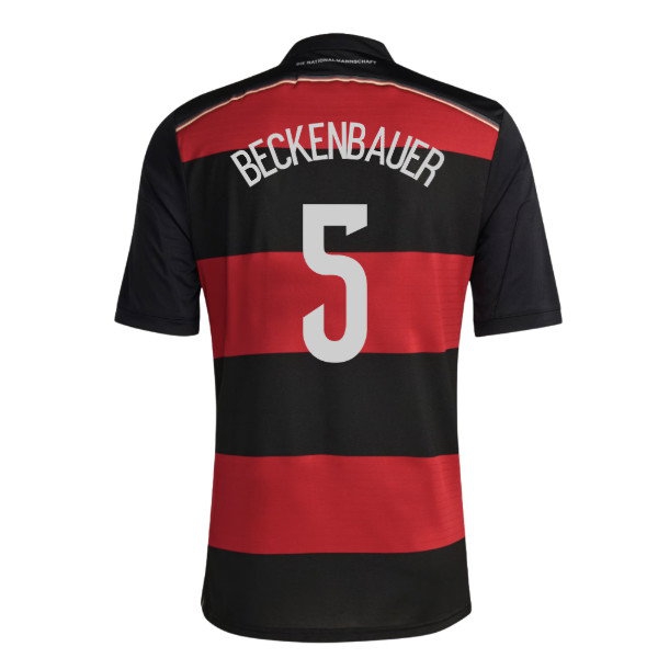 [JED] 2014 Germany Away Originals Reissue Shirt (Beckenbauer 5)