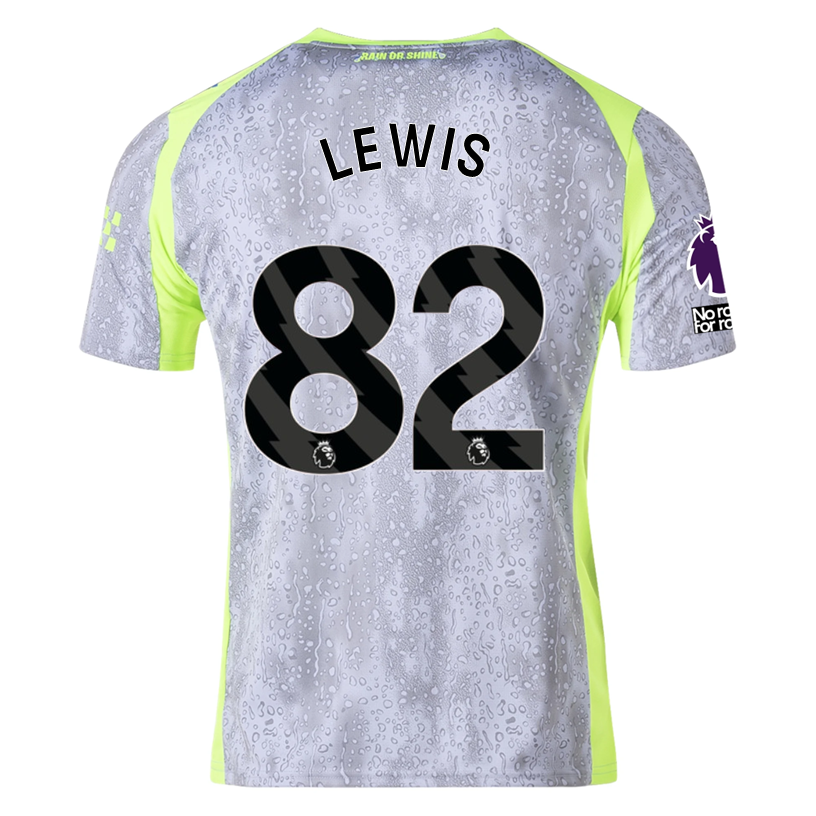 Manchester City Lewis 2025-2026 UCL Third Jersey – Authentic Shirt