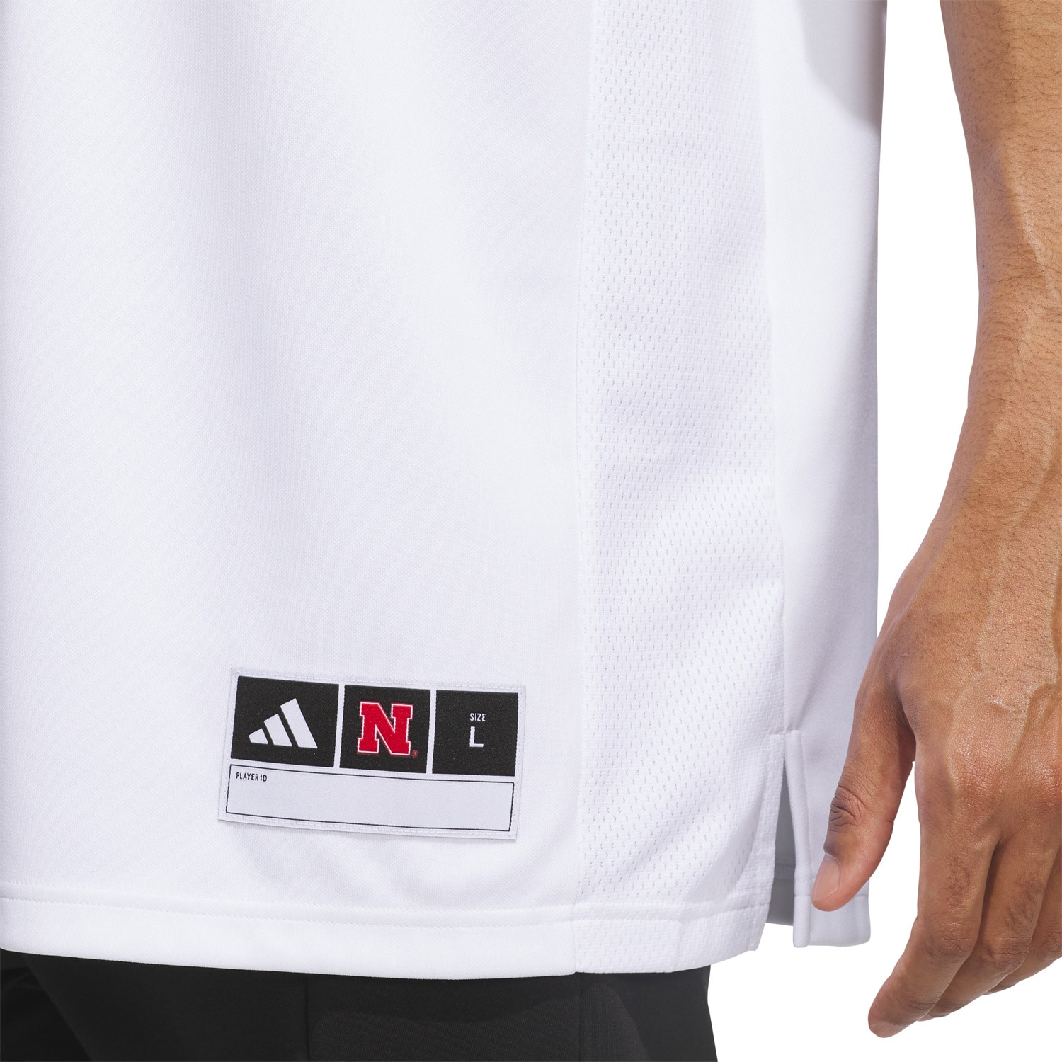 #1 Nebraska Huskers Away Premier Football Jersey - White