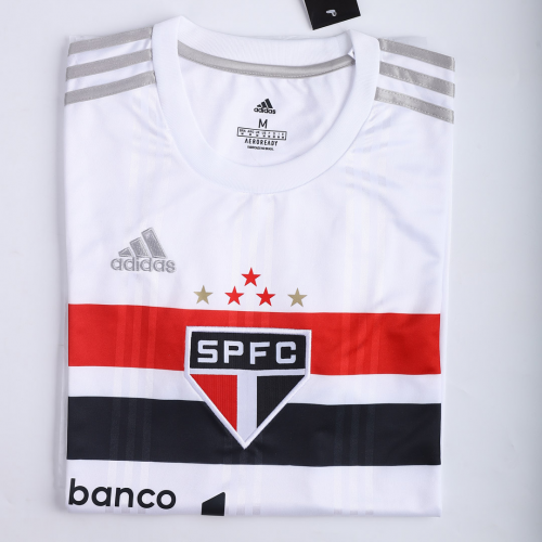 Authentic Durable SAO PAULO 20-21 HOME SOCCER JERSEY SHIRT