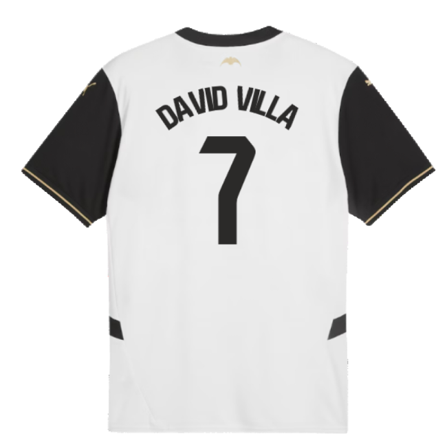 Football Club David Villa Home Top-tier Jersey Durable Breathable