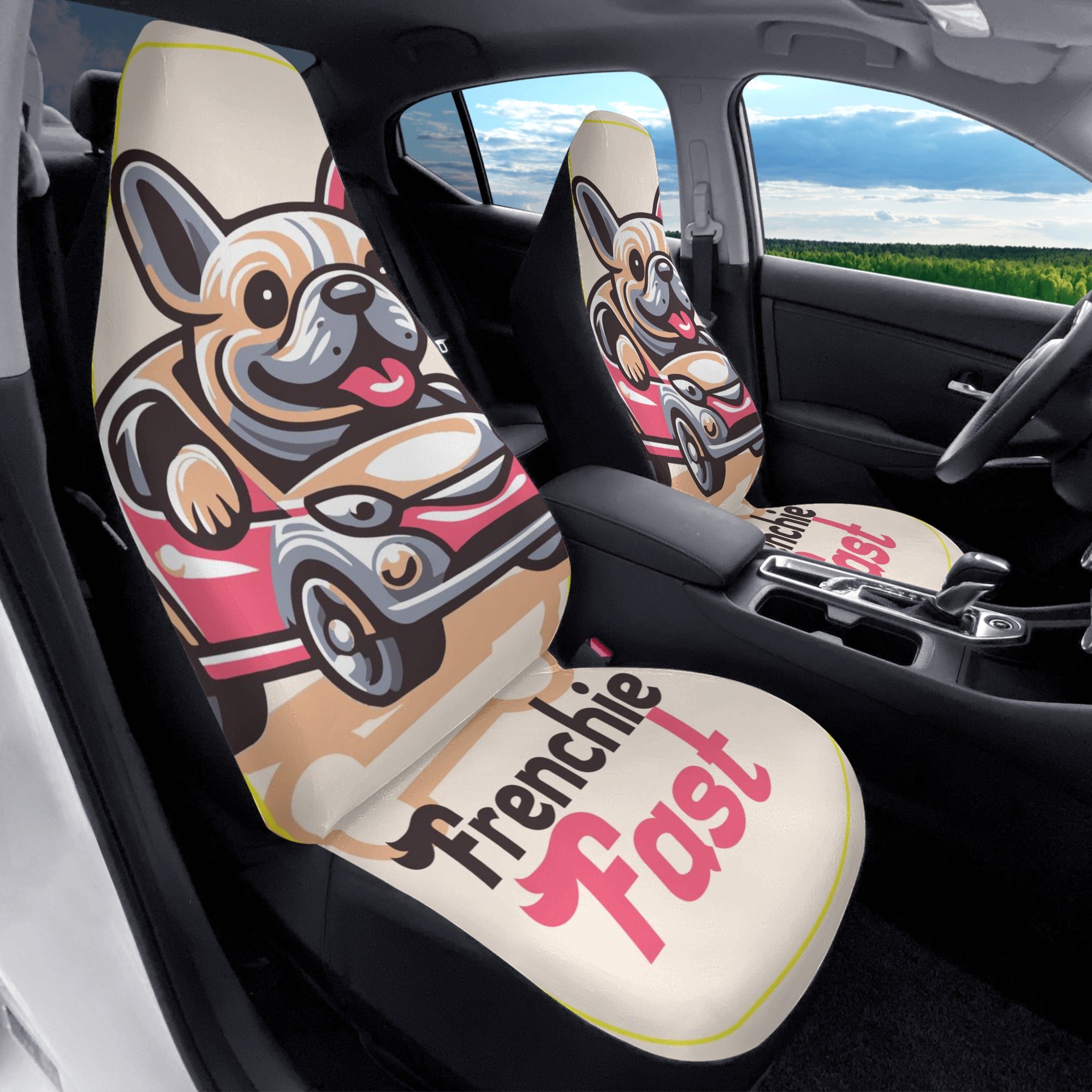 Pet-Lover Premium Murphy - Car Seat Covers (2 Pcs) for Street Style