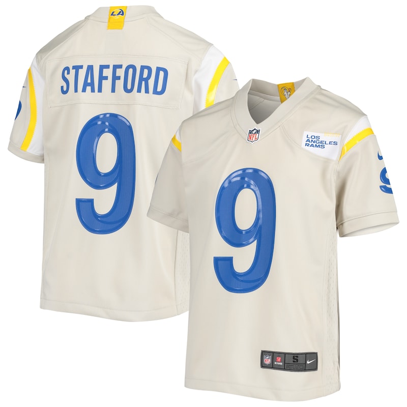 None Matthew Stafford Star Player LA Rams Elite Jersey Football Appare