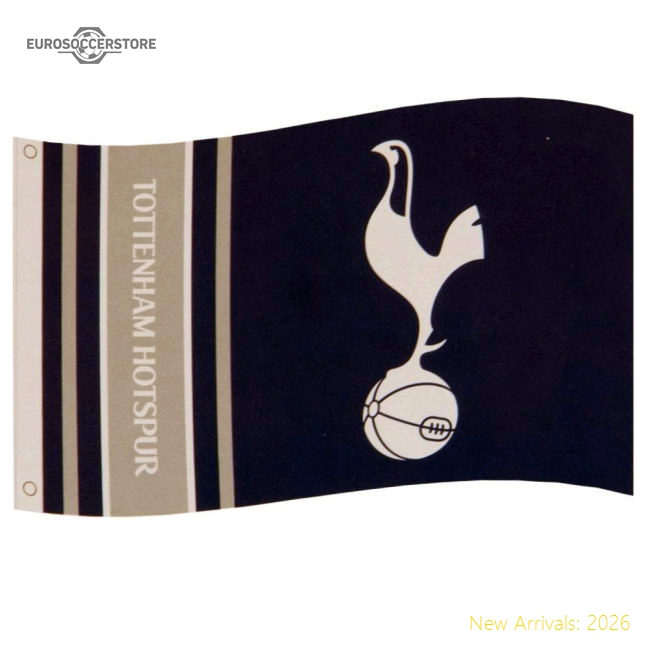 Excellent Thfc Hotspur Fc Wordmark Flag - Reasonable Price