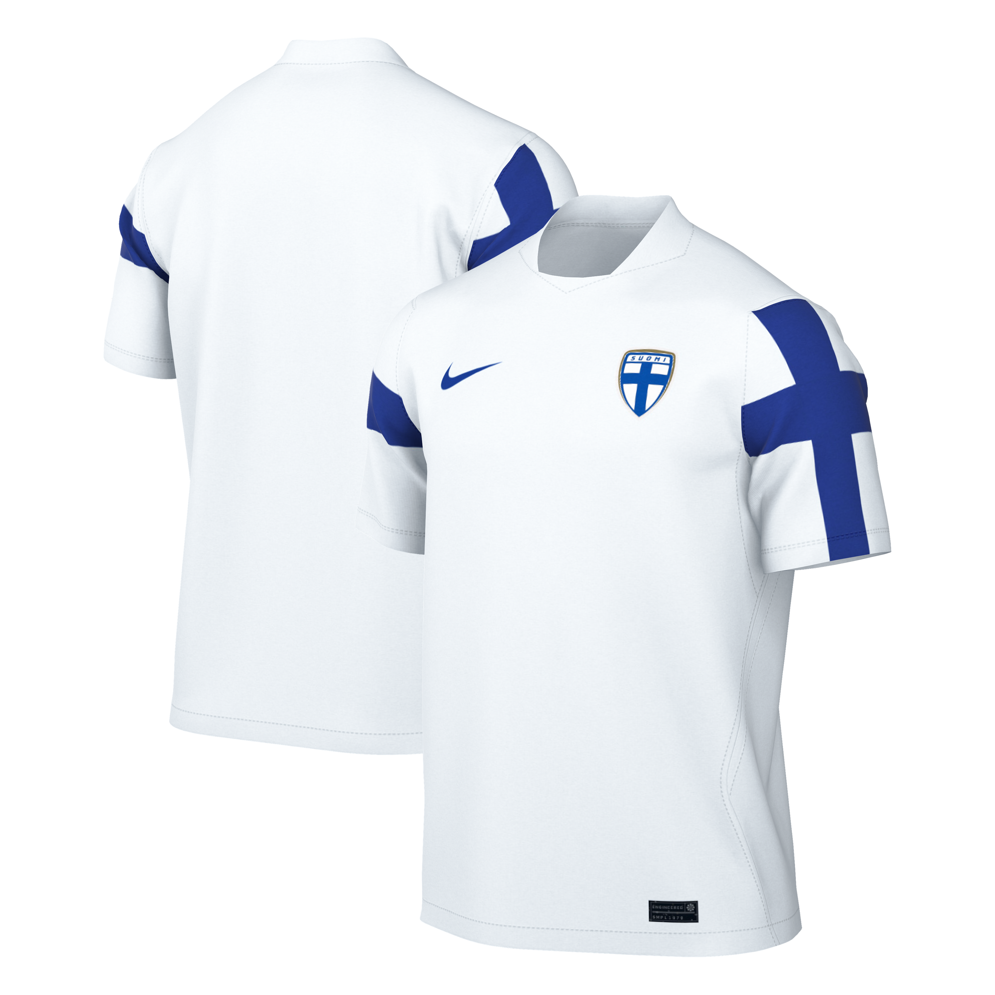 [JED] Women's Finland National Team 2026 Home Stadium Replica Jersey - White