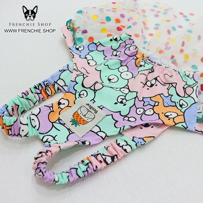 French Bulldog Lovely Skirt Frenchie Summer Dress (w316) Durable Dog Item