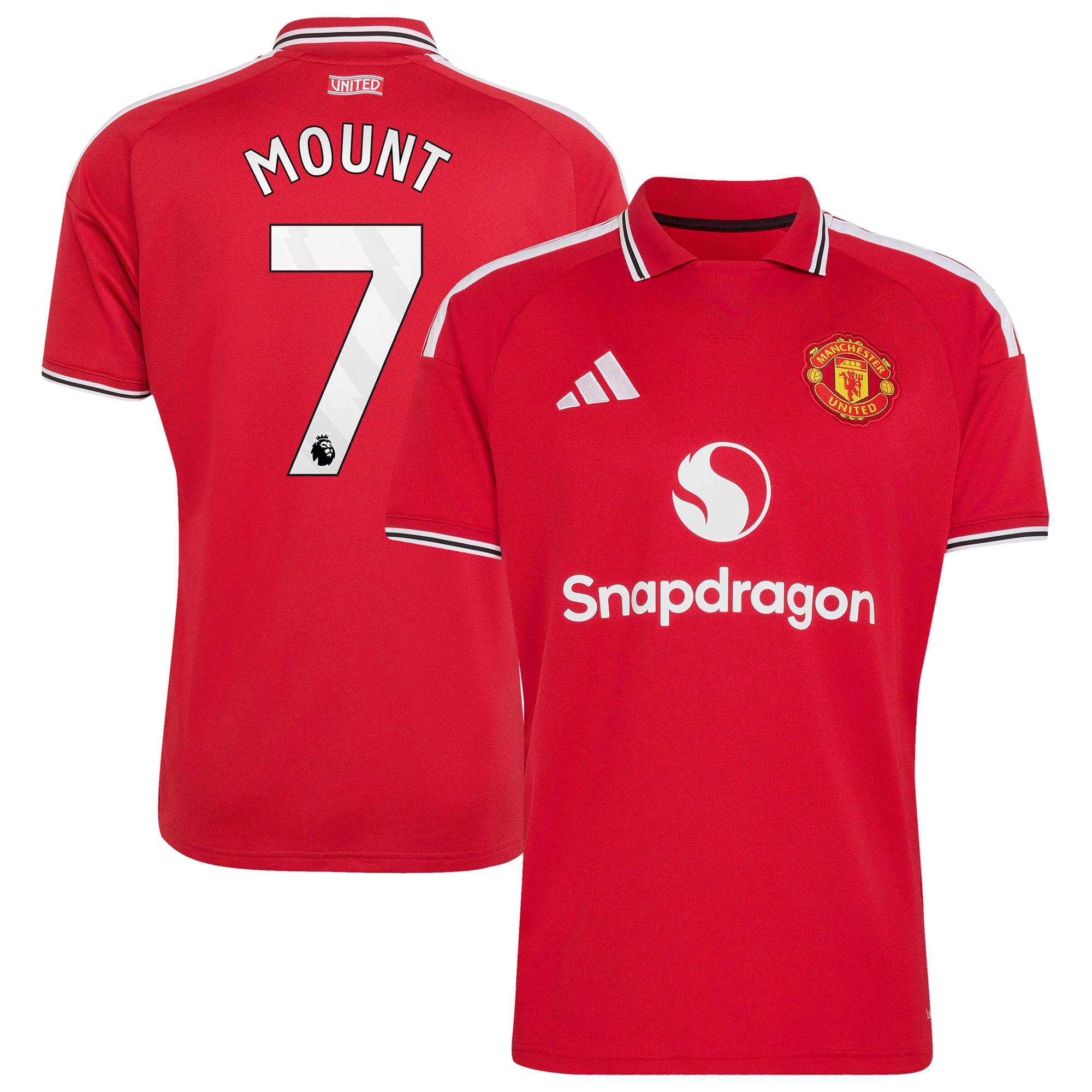 [SJH] Mason Mount Manchester United 2026/27 Home Replica Jersey - Red