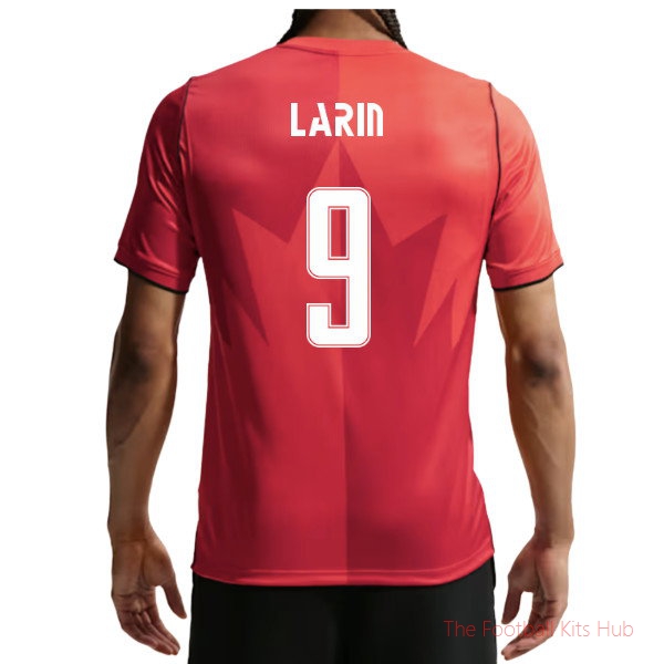 Breathable Replica Canada 2026-2027 Home Shirt (Larin 9)