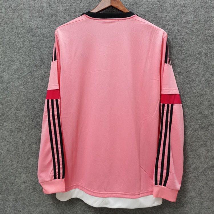 High Quality Lightweight Juventus 1516 Retro Long Sleeve Away Shirt