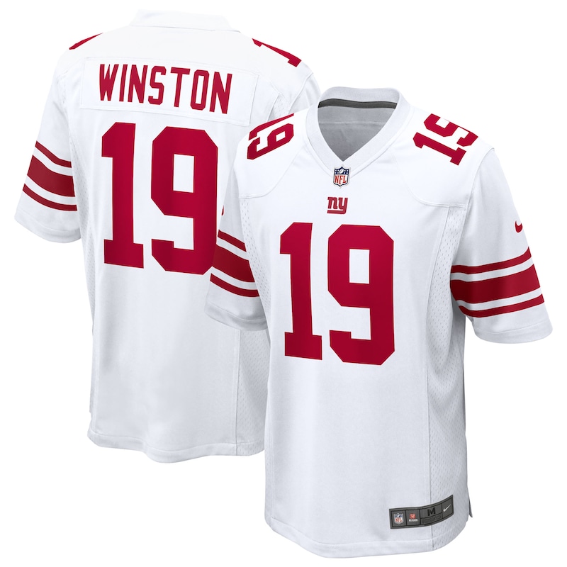 None Jameis Winston NY Giants Sleek Great Value Jersey Game Day Wear