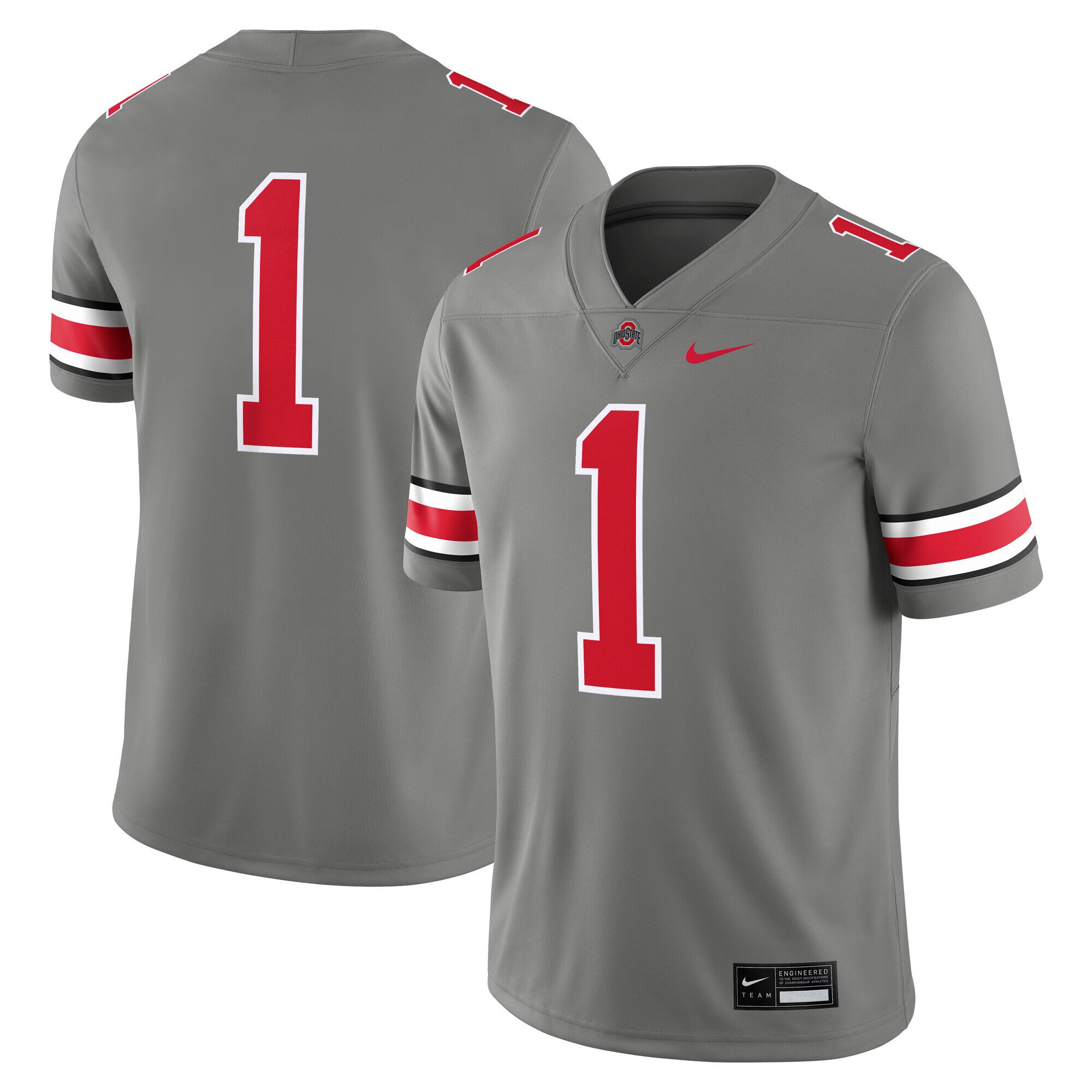 [DDG] Ohio State Buckeyes Alternate Game Jersey - Steel