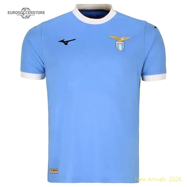 Top-tier Home Lazio Marusic Jersey 2025-2026 Breathable