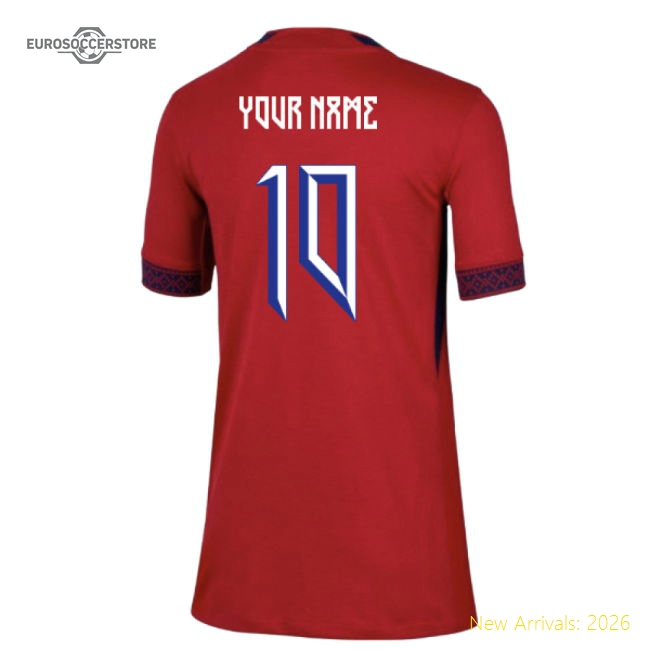 Elegant Womens Football Team Jersey 2025-2026 Soft-touch