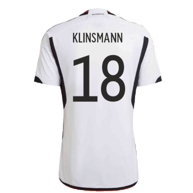 Official Licensed Germany Home Replica Jersey for Kids (KLINSMANN 18)
