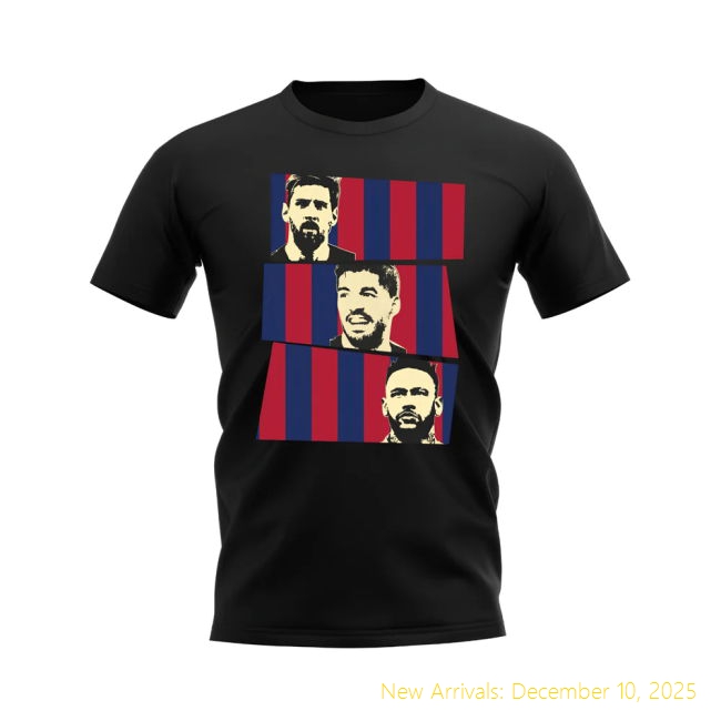 2025-2026 Barcelona Home Shirt - Top Grade Supporter Wear - Black...